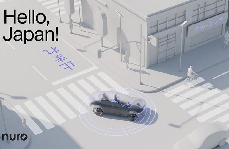 Nuro envoie une flotte test au Japon